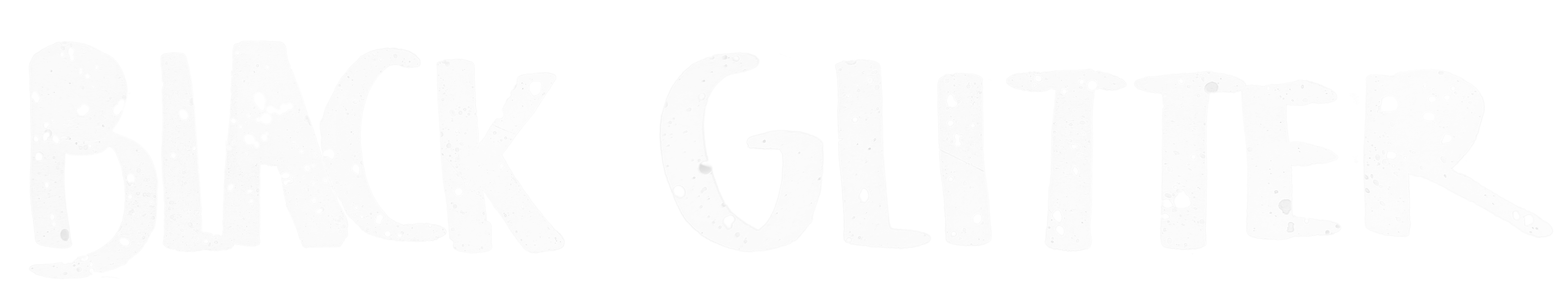 Black Glitter Kin logo